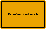 Grundbuchauszug Berka Vor Dem Hainich